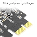 Miniatyrbillede 4 af 5: 2 porte USB 3.0 Super Fast Pci Express (pcie) udvidelseskort til Windows Server