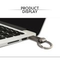 Miniatyrbilde 4 av 4: USB 2.0 Flash Drive Nøkkelring Metall Kreativ Gave