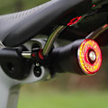 Miniatyrbillede 1 af 4: Smart cykel baglygte, bremsesensor baglygter, ultra lysstærk LED advarselscykellygte, USB genopladelig, automatisk tænd/sluk-sensor, IPX6 vandtæt,