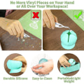 Miniatyrbillede 4 af 5: Vinyl Ukrudtning Værktøjssæt, Præcision Håndværk Vinyl Værktøjssæt, 6stk Ukrudtning Kits, til Cricut/Silhouette/Siser/Oracal 631 651 751 Vinyl pink