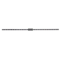 Miniatyrbillede 1 af 5: 9mm Lineær Guide Miniature Skinne MGN9 500mm Lineær Skinne og 1 Stk MGN9H Miniature Skinne Slider