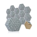 Miniatyrbild 1 av 5: Ljudisoleringspaneler Hexagon Självhäftande, 12 st Akustikpanel, Ljuddämpande panel för studio av