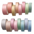 Miniatyrbilde 1 av 5: 16 ruller pastellfarget tynn washi-teip - Regnbue dekorativ teippakke for Bullet Journal - DIY-håndverk for barn Style-3