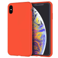 Miniatyrbillede 1 af 5: Chronus silikone cover til iPhone Xs Max 6,5 tommer, silkeblød berøring, fuld beskyttelse af iPhone Xs Max cover (krydret orange)