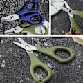 Miniatyrbilde 5 av 5: Fiske Saks i Rustfritt Stål, Tunge Saks Multifunksjonell