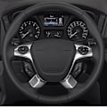 Miniatyrbild 3 av 4: Mjukt svart konstläderhölje för bilratt till Ford Transit Connect Tourneo Custom Grand Tourneo Connect 2014-2020