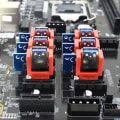 Miniatyrbillede 4 af 5: Vertikal montering Pci-e stigerkort fastholder lås til Pci-e kabelforlænger Blue 1 set of 10