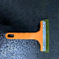 Miniatyrbillede 4 af 5: Multifunktionel sne skraber, metal brede blade, ABS skridsikkert håndtag, bilsneskovl, isskraber, en god hjælper til snerydning