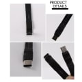 Miniatyrbild 3 av 3: Usb 3.1 Typ C till Typ C Extens Kabel 90 De Adapter Fpc Fpv Ribbon Flat Usb C Kabel 3a 10gbp