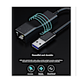 Pikkukuva 4 / 5: Usb-Ethernet-sovitin, usb 3.0 - Gigabit Ethernet Lan -verkkoadapteri, ohjain ilmainen, yhteensopiva