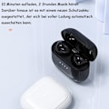 Pikkukuva 4 / 5: Korvan sisäiset Bluetooth-kuulokkeet - Langattomat Bluetooth-kuulokkeet mikrofonilla, mukaansatempaava ensiluokkainen ääni, etäkuulokkeet