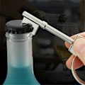 Miniatyrbillede 2 af 5: Keyportable Flaskeåbner Ølflaskeåbner Vedhæng Ring Nøglering Køkkenværktøj Simulation Metal Nøglering Flaskeåbner