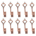 Pikkukuva 1 / 5: 10x USB 2.0 Metal USB-muistitikku Puhdas kupari Sydän USB-muistitikku (kupari, 8 Gt)