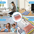 Miniatyrbilde 4 av 5: 10-pakning Mesh Glidelåsposer, Dobbel Vegg Nylon Mesh Poser for Bordspill og Puslespilloppbevaring