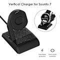 Pikkukuva 2 / 4: USB-laturikaapeli Suunto 7 älykellolle - Vaihtoehtoinen latausteline, sovitin, telakka