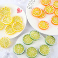Pikkukuva 4 / 4: 15 kpl 2 tuuman keltaisia keinotekoisia sitruunankuoria kodin ja juhlien koristeluun Yellow lemon slices 15