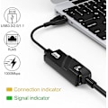 Miniatyrbillede 2 af 5: Usb Ethernet-adapter, Usb 3.0 til Rj45 Ethernet-adapter, 1000 mbps Lan-netværksadapter kompatibel med Windows 10/8.1/8/7/vista/xp, Mac Os 10.6 og Abov