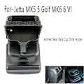 Pikkukuva 2 / 5: Konsolin käsinoja takana takana kupin juomanpidike For- Mk5 5 Golf Mk6 6 Vi 1k0862532 1k0862532c