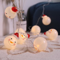 Miniatyrbillede 5 af 5: 3m 20 LED snegl snemand LED lyskæde juledekoration hængende lampe EU-stik 220v