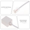 Miniatyrbillede 3 af 3: 2 stk. Rj11 til Rj45 adapter telefon til ethernet adapter telefon til ethernet kabel