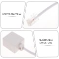 Pikkukuva 3 / 3: 2 kpl RJ11-RJ45-sovitinta, puhelin-Ethernet-sovitin, puhelin-Ethernet-kaapeli