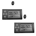 Miniatyrbillede 1 af 5: Elektrisk Cykel S861 LCD Skærm Display 6PIN til 24V 36V 48V Ebike Manuel Kontrol Speedmeter Vandafvisende Stik