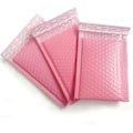 Miniatyrbilde 1 av 5: 50 stk rosa boblekonvolutter bobleplastposer selvforseglende bobleposeposer