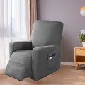 Miniatyrbild 5 av 5: Elastiskt Recliner-sofföverdrag, Sofföverdrag Halkskydd Tvättbart H