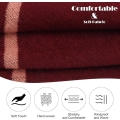 Miniatyrbillede 4 af 5: Tassel Plaid Poncho Kappe Lang Cardigan Sjal Wrap til Kvinder