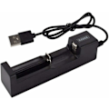 Miniatyrbillede 1 af 5: Usb Batteri Oplader Til Genopladelig Lithium Li-ion Batteri Led Opladning Display Auto Sluk