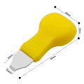 Miniatyrbilde 5 av 6: Verktøy for klokke - batteribytte, klokkebatteribytte - kasseåpner, gul 4 stiler A, B, C, D