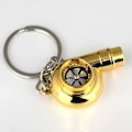 Miniatyrbillede 2 af 5: Maycom Kreativ Ærme Spindende Turbo Turbine Turbolader Nøglering Nøglering