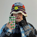 Miniatyrbillede 5 af 5: Håndlavede strikkede hatte til kvinder - Boho strikkede spandhatte color