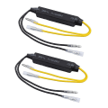 Miniatyrbillede 2 af 4: 2 stk. 12v 21w Motorcykel LED Blinklys Dekoder Modstand Dekoder Modstand Dekoder Belastningsafkodning Modstand