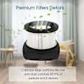 Miniatyrbilde 5 av 5: Reservedeler HEPA-filtre for IZ162H IZ363HT IZ440H IZ4
