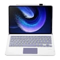 Miniatyrbilde 3 av 4: A0N7-A For Xiaomi Pad 6/Pad 6 Pro PU Tablet Case Slim Folio Stand Cover med Touchpad Keyboard