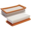 Miniatyrbilde 3 av 5: 3 stk/pakke Vaskbart filter til Karcher Ds5500,ds6000,ds5600,ds5800 Robotstøvsuger deler 6.414-6