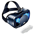 Pikkukuva 1 / 3: Täysnäytön virtuaalitodellisuus 3D-lasit Vr-setti 3D-virtuaalitodellisuuslasit, säädettävät peliohjaimella