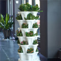 Miniatyrbild 4 av 4: Stapelbar planter med dräneringshål Lastbärande enkel planteringskruka