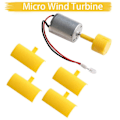 Miniatyrbillede 3 af 5: Mini Vertikal Vindmølle Generator, Vindmølle Kit, Teac