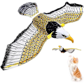Miniatyrbild 1 av 5: Flygande fågel kattleksak, simulerad fågel interaktiv kattleksak för inomhuskatter Eagle sound model [without battery]