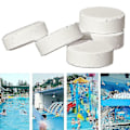 Miniatyrbillede 2 af 3: 50 stk Klortabletter Multifunktionel Øjeblikkelig Desinfektion Til Swimmingpool Badekar Spa 2 Gram Pr. Tablet