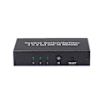 Miniatyrbild 2 av 5: Nk-t32 3 i 2 ut Toslink-kabelomkopplare Splitter Spdif/toslink Optisk ljud 3x2 Switcher Spdif Splitter med IR-fjärrkontroll
