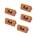Miniatyrbillede 1 af 5: 5 stk. 24v Bil Lastbil Led Side Markør Lys Indikator Lampe 4 Led Til Lastbiler Fm/