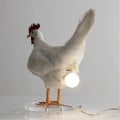 Miniatyrbilde 1 av 4: Kylling LED-lampe Egg Night Lamp Taxidermy Egg Bordlampe