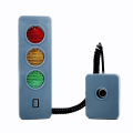 Miniatyrbild 1 av 3: LED-parkeringshjälp, monterbar garageparkeringssensorhjälp, med - trafikljusdisplay, justerbar höjd, för garageblinkande signal