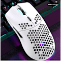 Miniatyrbillede 1 af 4: Trådløs Gaming Mus, Computer Mus Med Honeycomb Skal, Ergonomisk