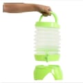 Miniatyrbillede 2 af 2: Vandbeholder Dispenser 3.5l/5.5l Sammenklappelig Foldbar Port