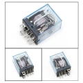 Miniatyrbillede 2 af 5: Ly2nj AC 220v spole 10a 240v effektrelæ Dpdt LED-lampe 1stk