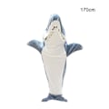 Miniatyrbild 1 av 5: Tib Hajblanket Hoodie Vuxen - Haj Onesie Vuxen Bärbar Filt - Hajfilt Supersoft Mysig Flanell Hoodie Haj Sovsäck